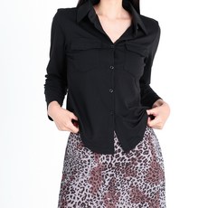 Dotif 女款 Want 翻領長袖T恤 T25FW1-A2235