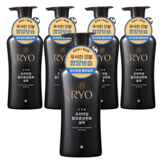 려 초의방 프리미엄 탈모증상완화 샴푸, 490ml, 5개