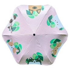 Wild Peak 野峰 圓角兒童安全自動傘 210T全遮光黑膠+反光邊條 防彈回設計 自動開傘 阻隔紫外線