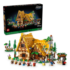 LEGO 樂高 43242 白雪公主小屋 Snow White and the Seven Dwarfs' Cottage 18歲以上, 白雪公主小屋 多色, 1盒