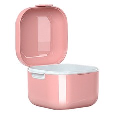 City Company 假牙盒, 單品, 粉色 白色