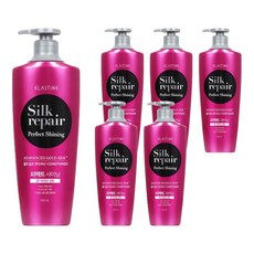 엘라스틴 실크 리페어 퍼펙트 샤이닝 골드 실크 컨디셔너, 550ml, 6개
