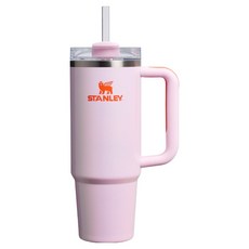 STANLEY 台灣公司貨 冒險系列 吸管隨手杯2.0, 880ml, 星際粉, 1個