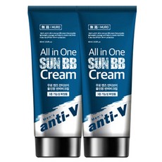 MURO 無路 男士大容量防曬BB霜 SPF50+ 60ml, 單色, 2條