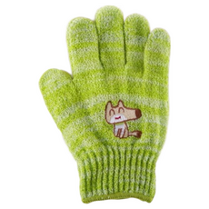 MAOUP 毛起來 3倍泡泡 寵物用好好洗沐浴手套, 青草綠, 1雙