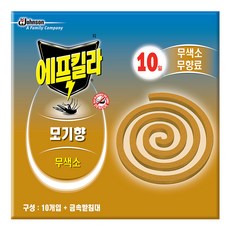 에프킬라 모기향 무향 10p, 1개