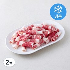 미국산 차돌박이 (냉동), 1kg, 2개