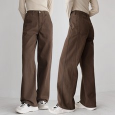 andstyle 女款 短版/基本/長版 完美合身 No8 斜紋棉剪裁內鬆緊帶寬褲 264397