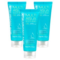 Farm stay 玻尿酸多效舒緩凝膠, 200ml, 3入