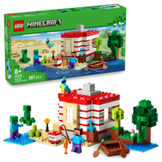 LEGO 樂高 Minecraft 當個創世神 炸藥叢林屋 21275 積木玩具組 (287片), 1組, The TNT Jungle House