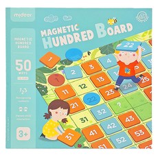 mideer 數字認知磁性遊戲板, 3歲以上, 1盒