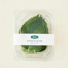 프리미엄 유기농 깻잎, 30g, 1개