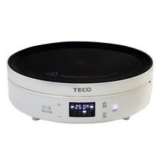 TECO 東元 圓形多段控溫電陶爐 一爐多用不挑鍋具 7段火力調節 精準溫控, YJ1351CB, 獨立式