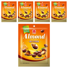 義美 杏仁巧克球 牛奶巧克力 三角包, 5袋, 128g