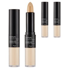 fmgt 듀얼 베일 이엑스 컨실러, 3개, V201애프리콧베이지