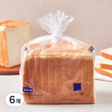 도제식빵 1.5cm, 600g, 6개