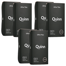 Quinn 001 울트라씬 초박형 콘돔, 12개입, 6개