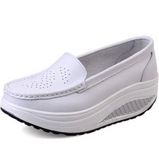 빈슈 여성용 키높이 간호사 신발