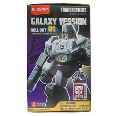 BLOKEES 布魯可 變形金剛 可動積木公仔群星版第一彈 款式隨機 10歲以上, 1盒