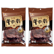 Chiao-E 巧益 五香牛肉乾, 70g, 2包