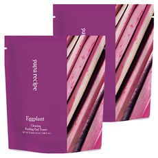 Papa Recipe 茄子清潔去角質墊爽膚水補充裝 35p, 35入, 2個