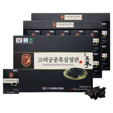 한삼수 고려궁중흑삼절편 + 쇼핑백, 2세트, 150g
