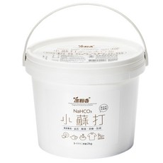 室翲香 小蘇打粉 天然礦物質成分 安全無毒 環保不刺激 食品用洗潔劑, 2kg, 1桶
