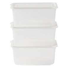 JAJU(자주) 소프트싱싱 간편용기 아이보리 1000ml, 3개, 단품