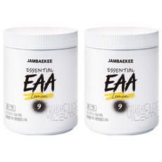 잠백이 에센셜 EAA 아미노산 레몬맛, 300g, 2개
