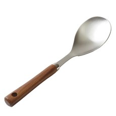 JAJU 暖木手柄上菜匙, 混色