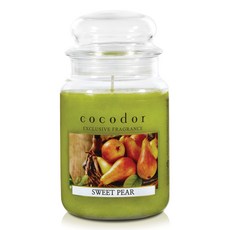 코코도르 라지자 캔들, 스위트피어, 550g, 1개