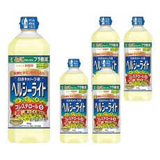 OilliO 油菜籽油 適合各種烹調方式 少油煙安心全家食用, 800g, 5瓶