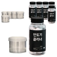 Mandeum 剃須刀清潔劑 + 洗滌桶, 6個