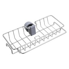 AHOYE 不鏽鋼雙邊水龍頭置物架, 1個, 單一顏色