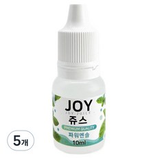 아로마조이 조이쥬스 슬라임 향료 10ml, 5개, 파워멘솔