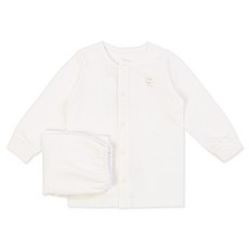 오가닉맘 신생아용 레베토 긴소 면 내의 MISL9B01