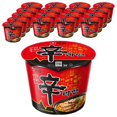 신라면 큰사발 114g, 18개