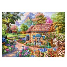 제이앤케이 여러가지 배경의 퍼즐, 1000피스, 스타일7, 1개