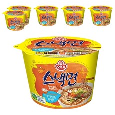 OTTOGI 不倒翁 碗裝點心湯麵 90g, 6入