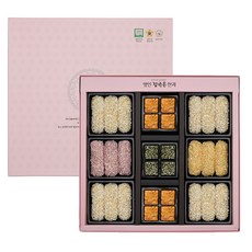 명인 김규흔 한과 3단 미인세트, 437g, 1세트