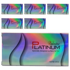 한국라텍스 발렌타인 Platinum 콘돔, 10개입, 6개