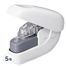 PLUS 普樂士 紙夾 SL106NB, 白色, 5個