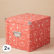 MARKET A北歐風感組裝式多功能收納箱, 燕子, 2個