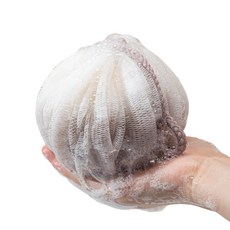 하비티 소프트 대형 샤워볼, 베이지, 1개입, 1개