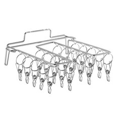 양말 건조 클립 20p 멀티건조대, 스텐, 1개