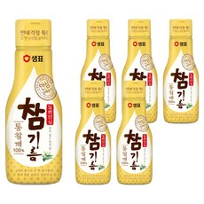 샘표 일편단심 통참깨 참기름, 200ml, 6개