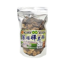 皇品 藥膳禪豆酥 蒜味, 340g, 1包