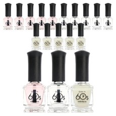 withshyan 基本款指甲油3件組, 6套, 基底護甲油 + 上層護甲油 + 霧面上層護甲油