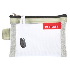 德德小品集 收納整理袋(酪梨綠)-小, 輕巧方便攜帶, 透明網格設計, 多功能收納, 1個