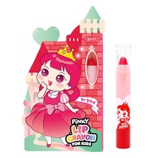 i'm pinky 兒童唇膏筆, 01 Bling Red, 2.5g, 1支